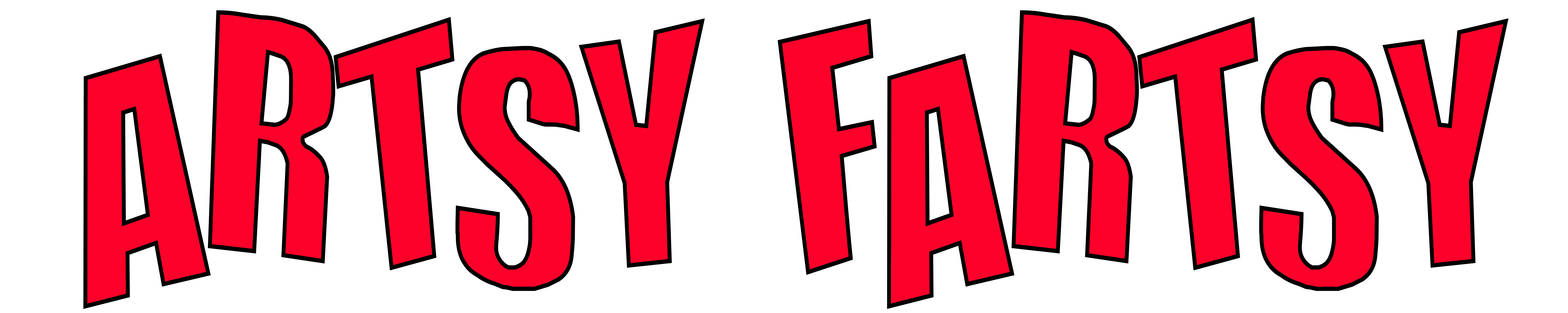 Artsy Fartsy Title Logo